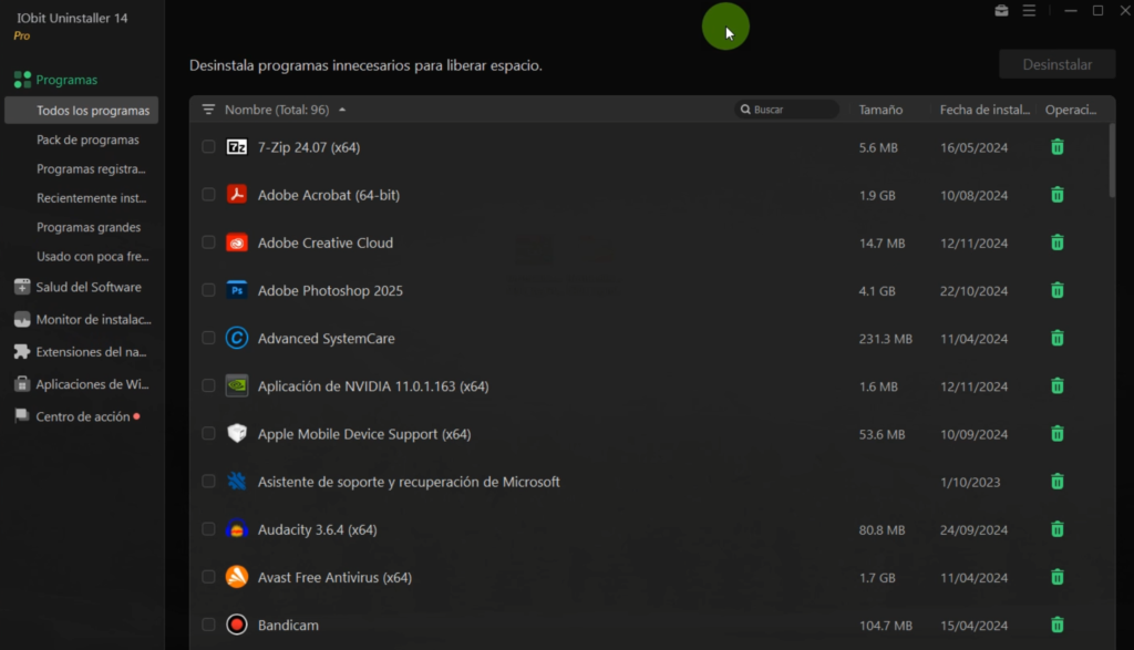 iobit uninstaller pro