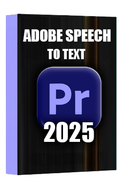 ✅ Descargar ADOBE SPEECH TO TEXT Full Crack GRATIS – Audio a texto en Premiere Pro 2025