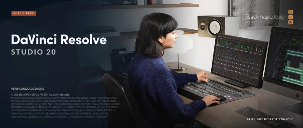 portada de davinci studio 2025 gratis