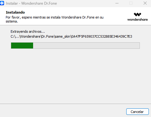 instalando Wondershare Dr.Fone 2025 full