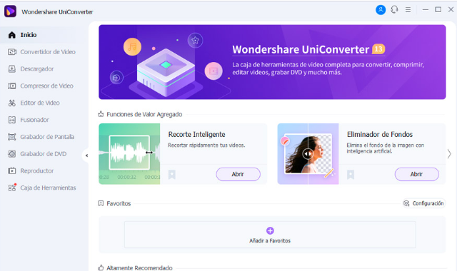 Wondershare UniConverter 2025 Full español