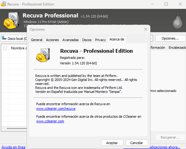 Recuva Professional Full Gratis 2026