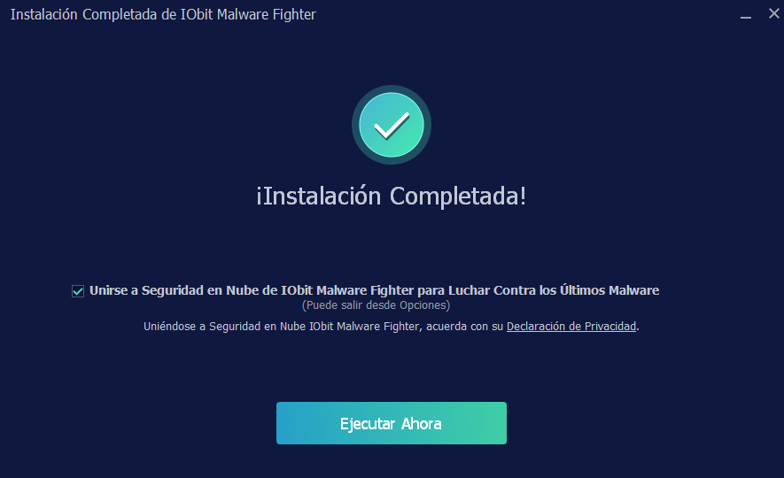 instalar IObit Malware Fighter 13