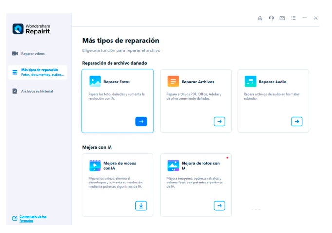 Wondershare Repairit Gratis