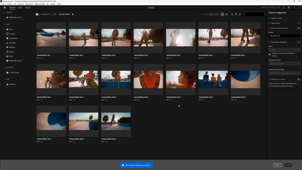 premiere pro full español