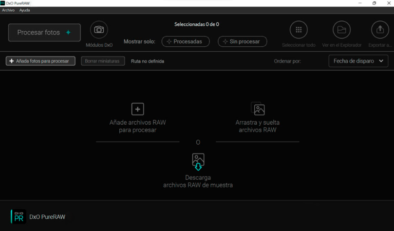 PureRaw full español